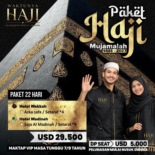 Paket Haji Muhajmalah 2027 Bintang 4