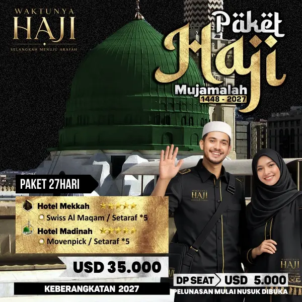Paket Haji Muhajmalah 2027 Bintang 5